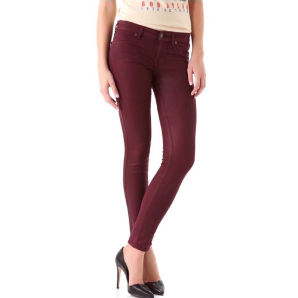 Maroon Rich&Skinny Jeans